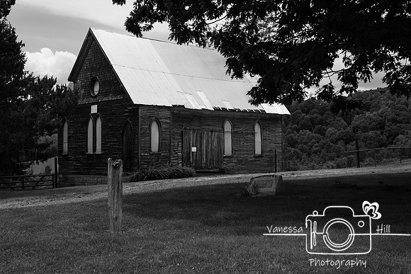 Old Church in Fairhope, PA