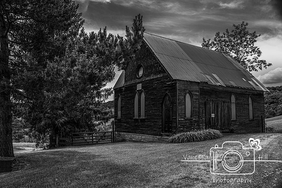 Old Church in Fairhope, PA