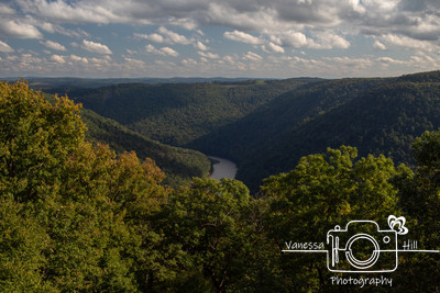 Coopers Rock Overlook Summer