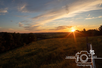 Sunset Over the Laurel Mountains