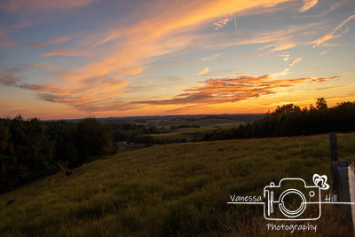 Sundown in the Laurel Mountains