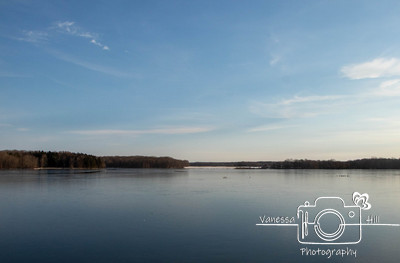 Winter in Pymatuning Lake