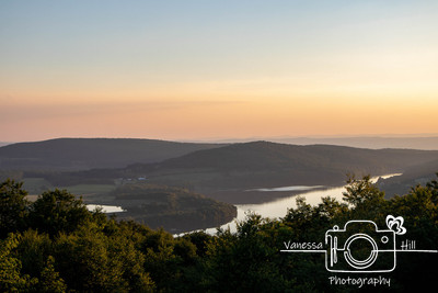 Mount Davis Overlook Golden Hour Sunset