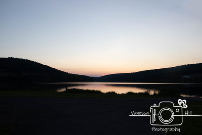 Sunset at Highpoint Lake