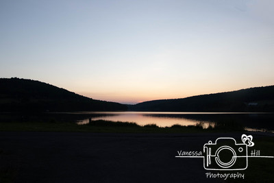 Sunset at Highpoint Lake