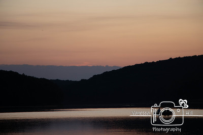 Fishing at Sunset