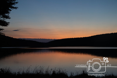 Highpoint Lake Sunset